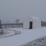 Schützenhaus im Winter